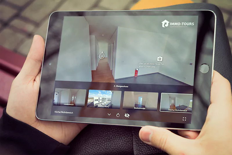 360 Grad Rundgang erstellen – Tour-Bearbeitung in der Software