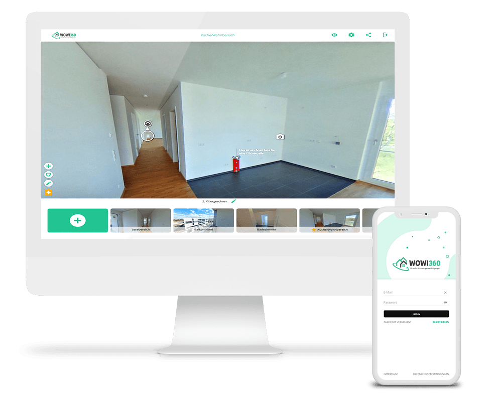wowi360 – Virtuelle Wohnungsbesichtigung für die Wohnungswirtschaft